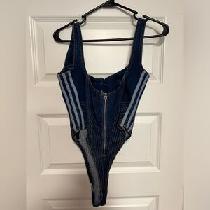 Ivy Park x Adidas Denim Body Suit Size: S